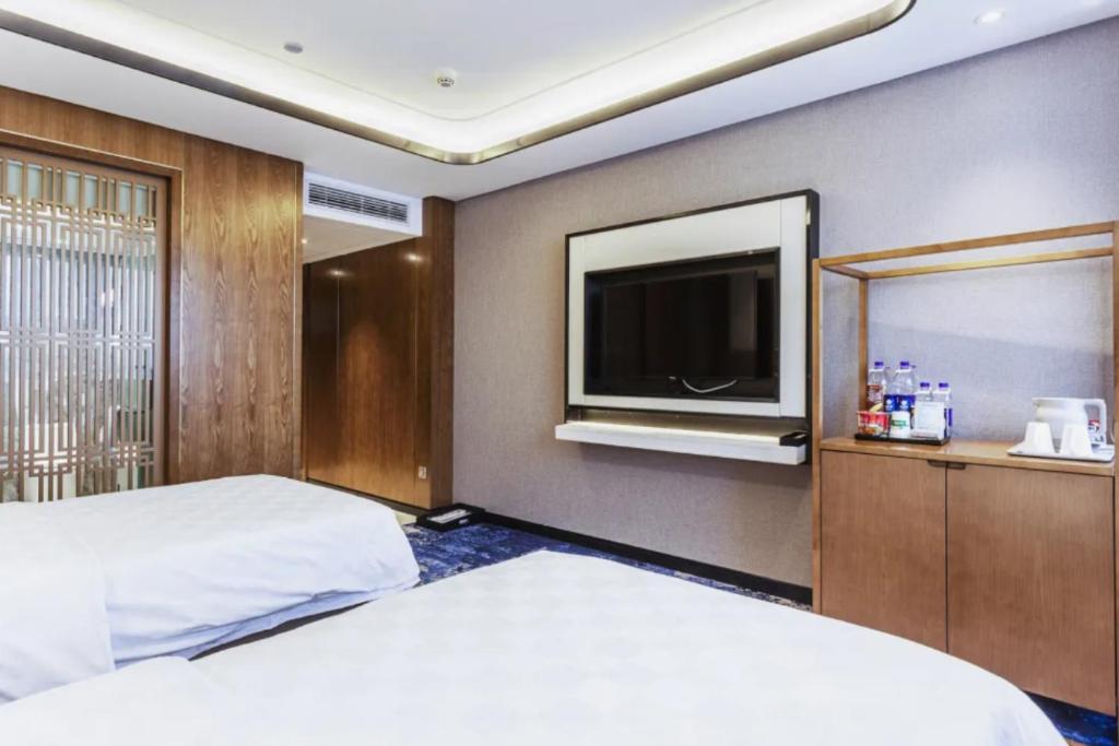 โรงแรมหลินยี่ บลู ฮอไรซอน อินเตอร์เนชั่แนล หลินอี๋ ภายนอก รูปภาพ